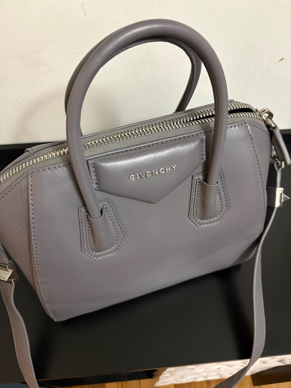 Authentic small gray Givenchy